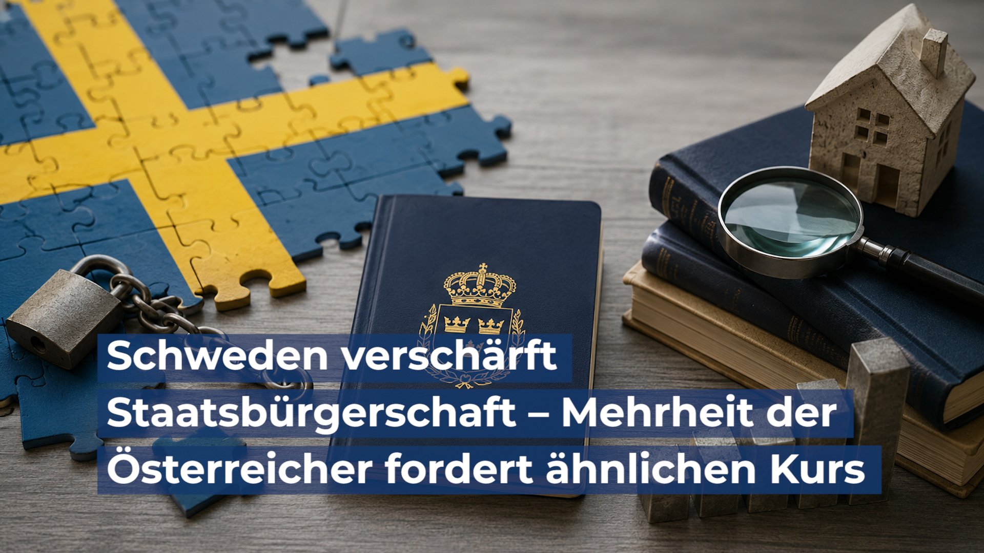 Schweden verschärft Staatsbürgerschaft – Mehrheit der Österreicher fordert ähnlichen Kurs