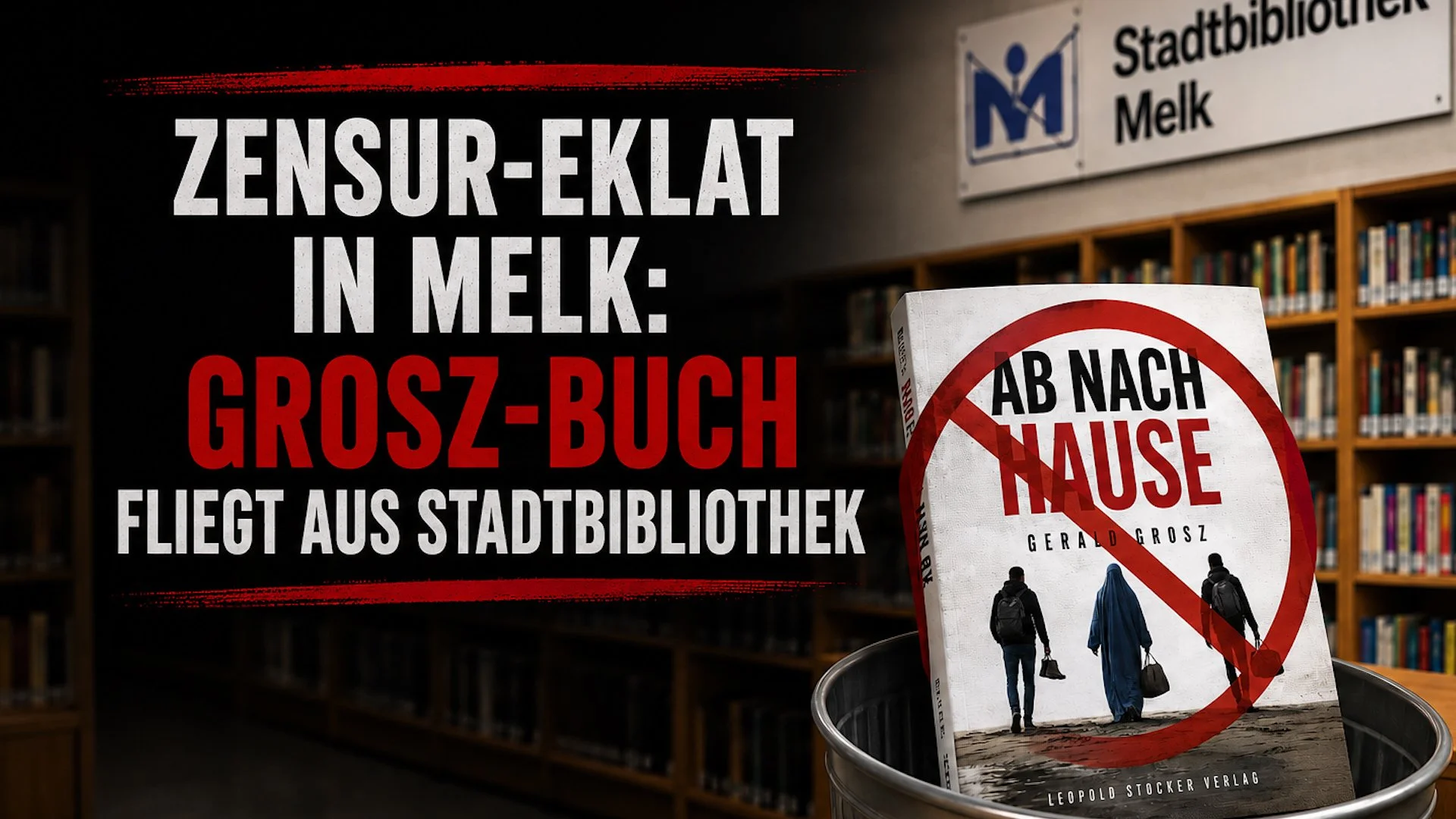 Zensur-Eklat in Melk: Grosz-Buch fliegt aus Stadtbibliothek