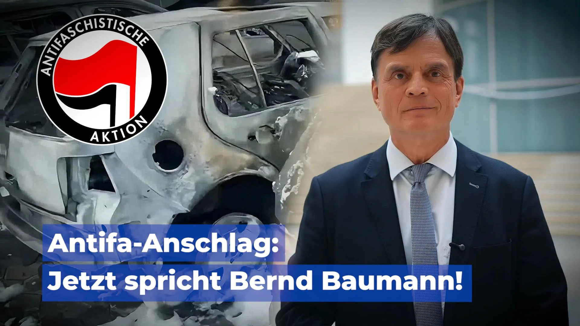 Antifa-Anschlag gegen AfD-Bundestagsabgeordneten