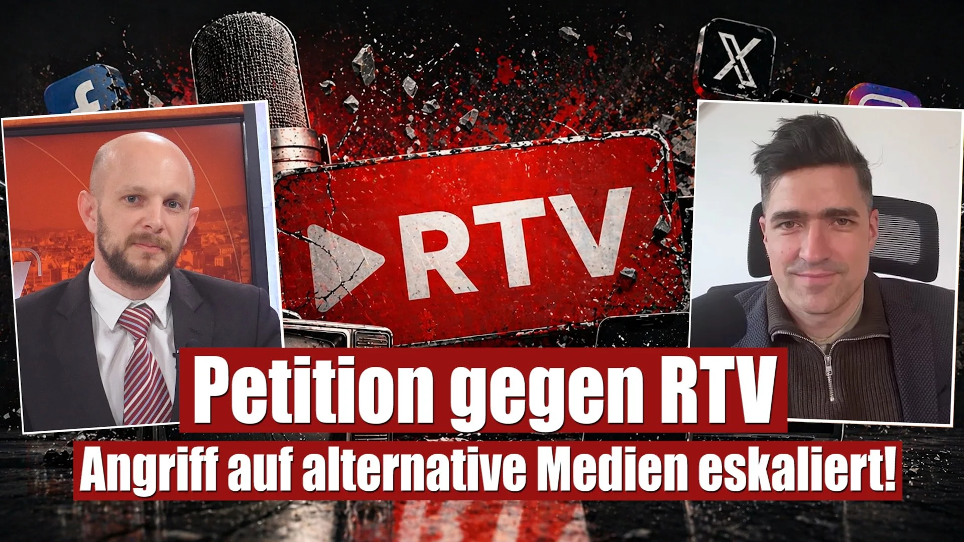 Petition gegen RTV: Angriff auf alternative Medien eskaliert