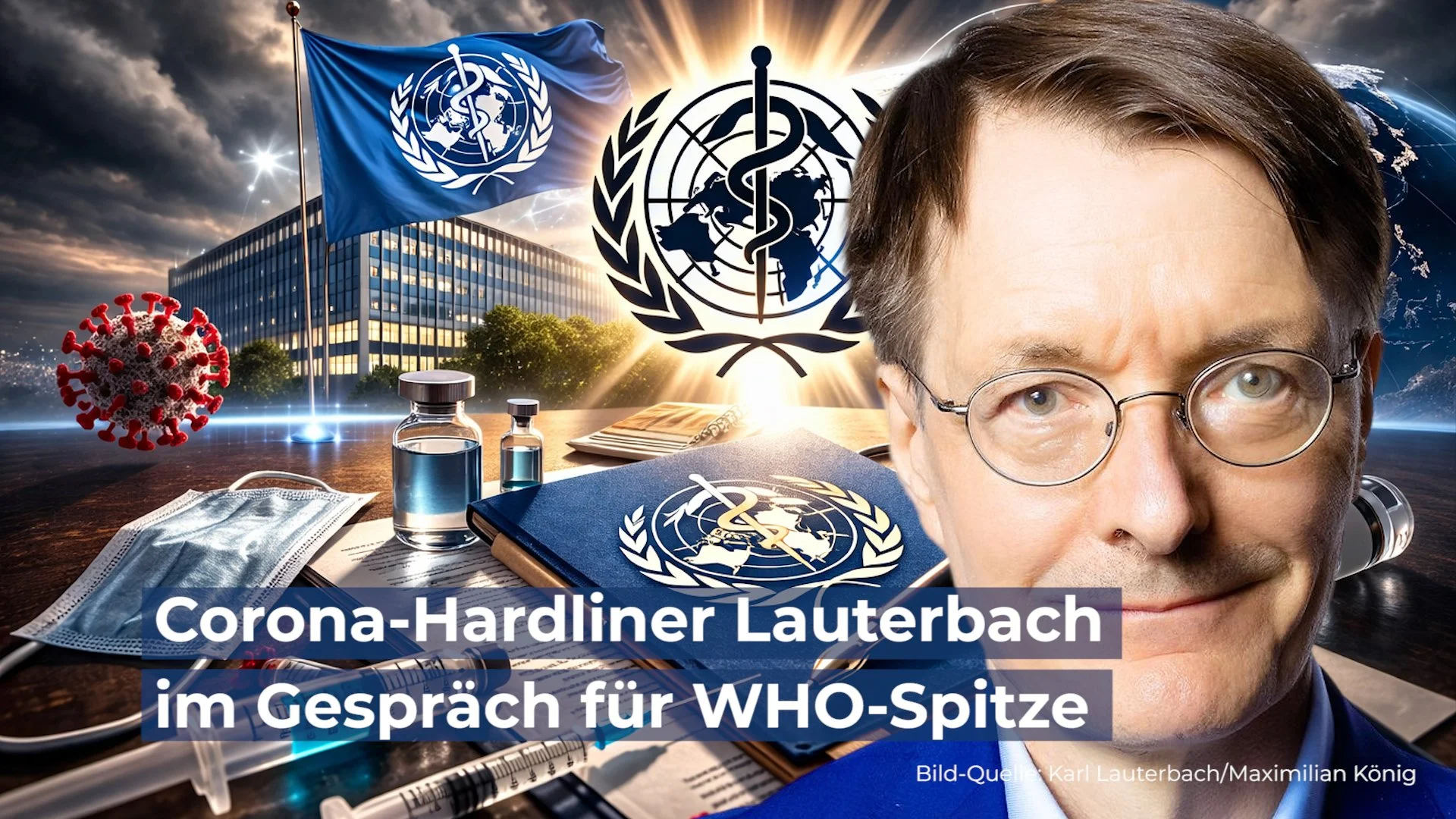 Corona-Hardliner Lauterbach im Gespräch für WHO-Spitze