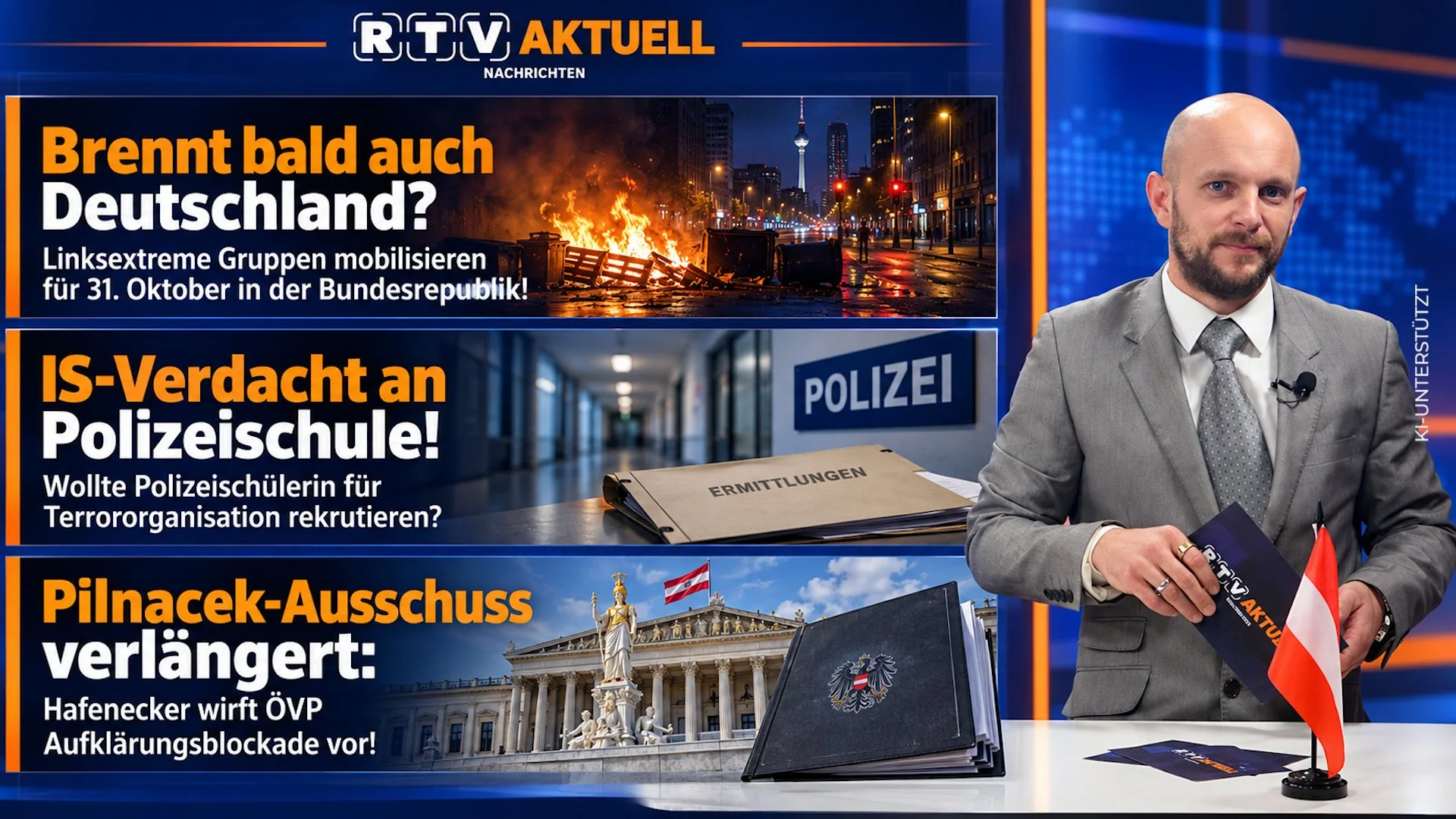 RTV AKTUELL vom Mittwoch dem 21.Oktober 2026