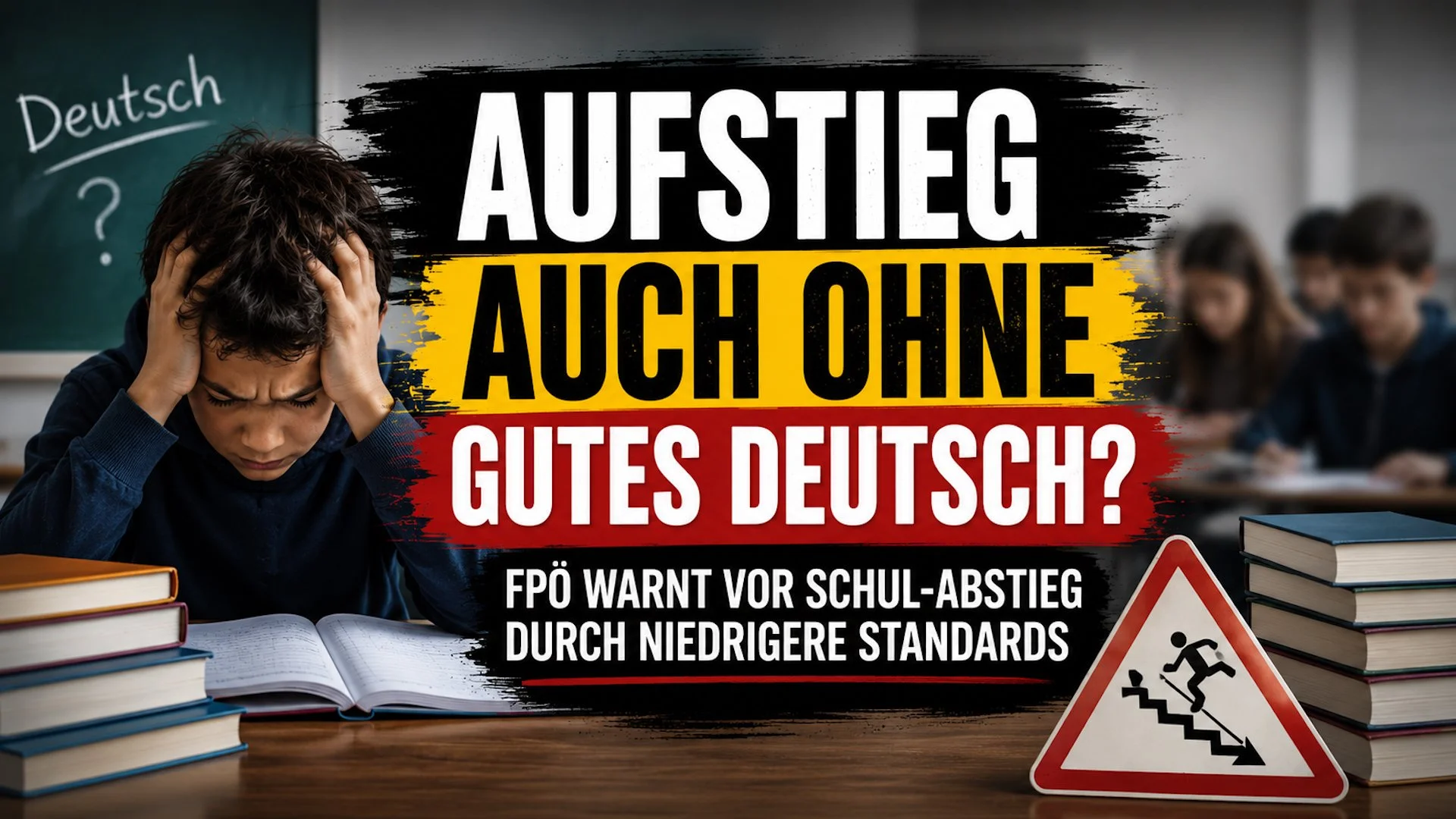 Aufstieg auch ohne gutes Deutsch? FPÖ warnt vor niedrigeren Standards