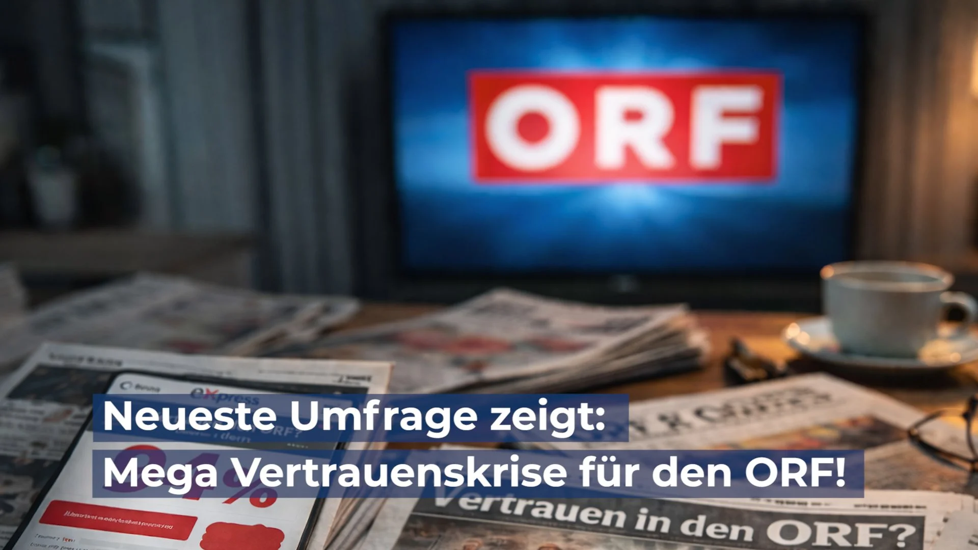 Mega Vertrauenskrise für den ORF!