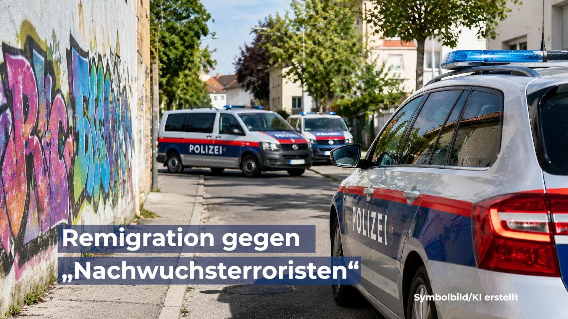 Remigration gegen „Nachwuchsterroristen“ - Landbauer fordert harte Konsequenzen