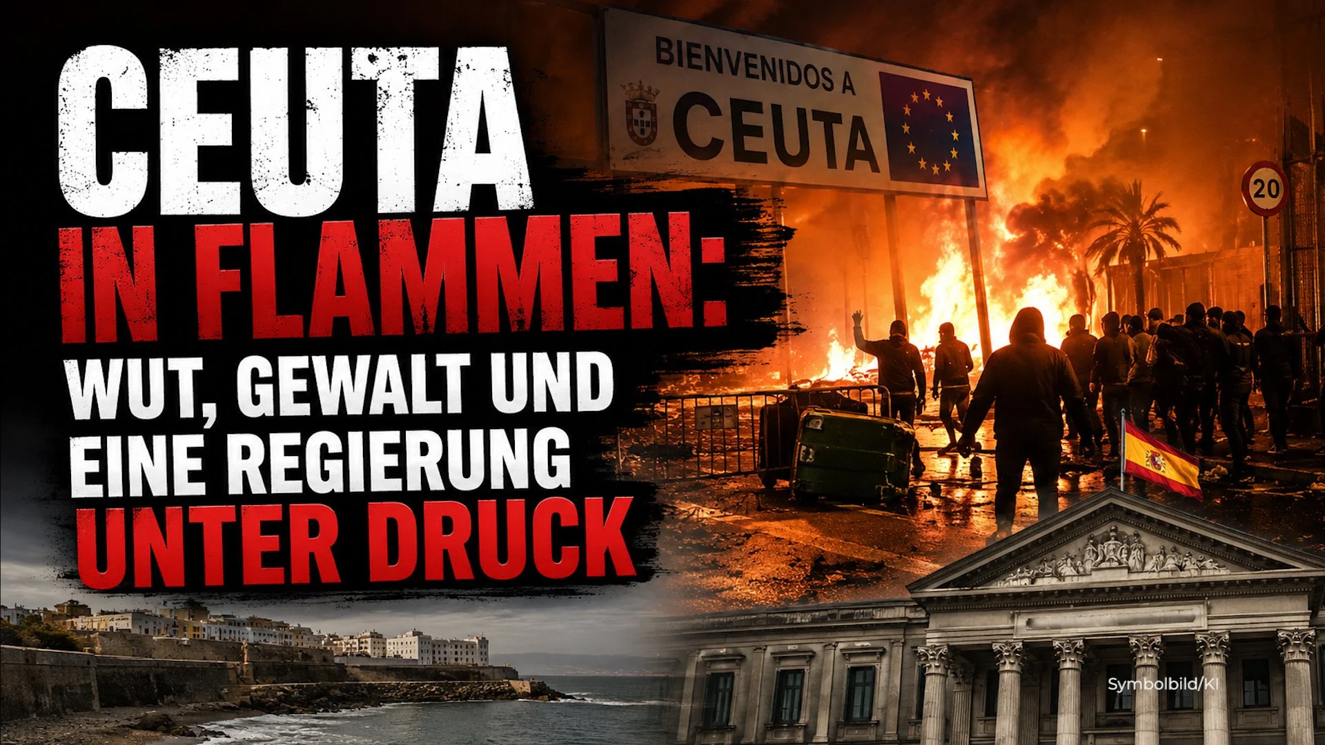 Ceuta in Flammen: Wut, Gewalt und eine Regierung unter Druck