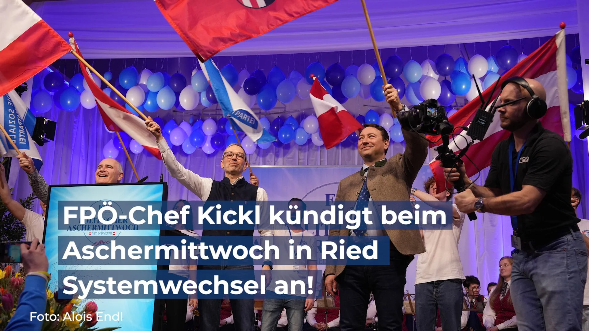 Kickl kündigt Systemwechsel an