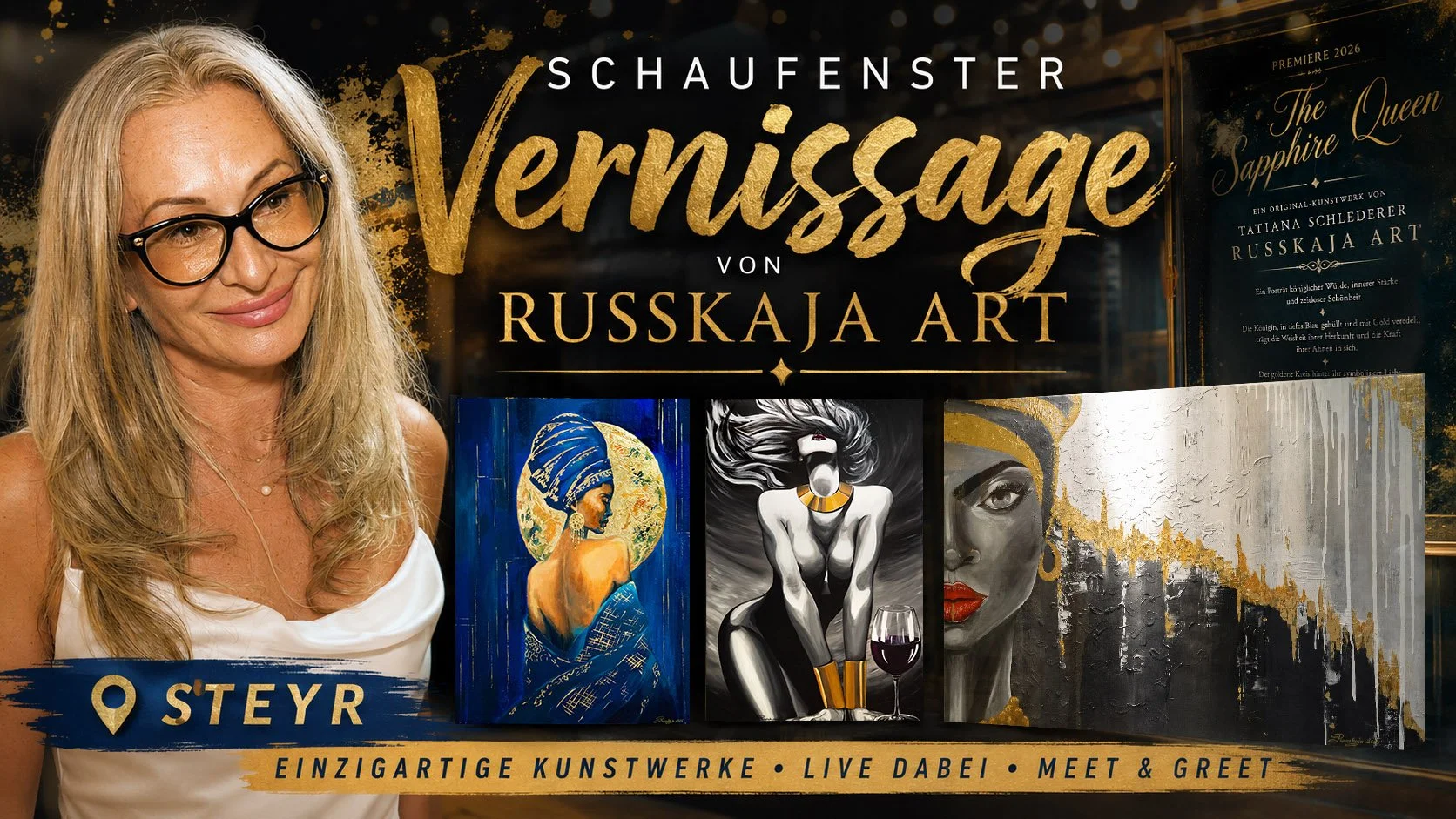 Vernissage von Russkaja Art in Steyr