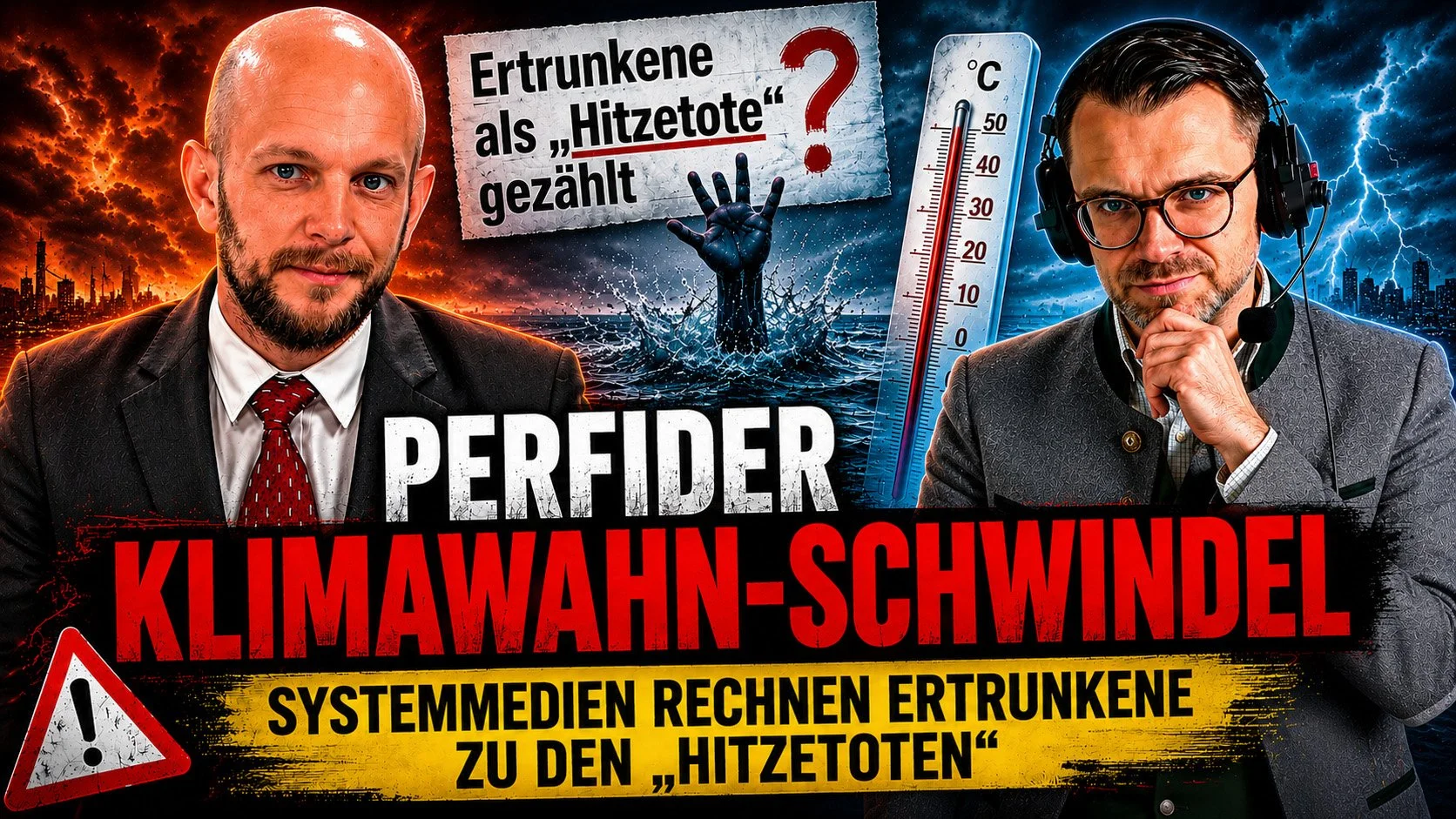 Perfider Klimawahn-Schwindel