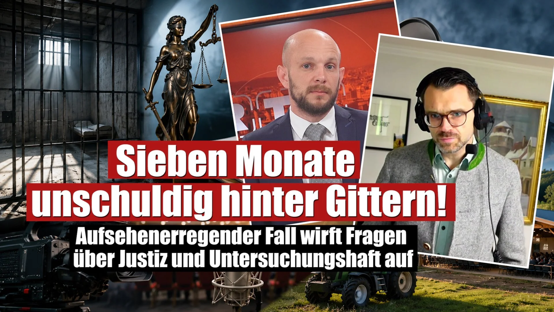 Sieben Monate unschuldig hinter Gittern