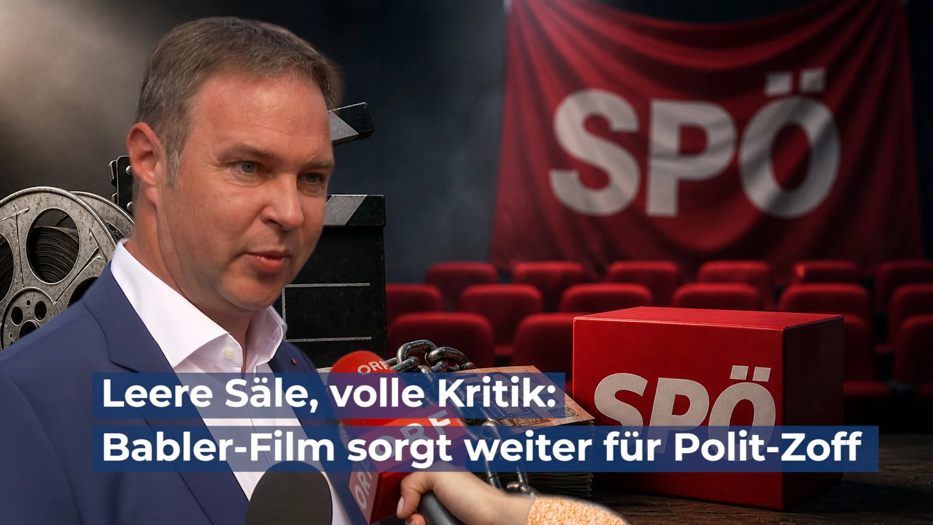 Leere Säle, volle Kritik: Babler-Film sorgt weiter für Polit-Zoff