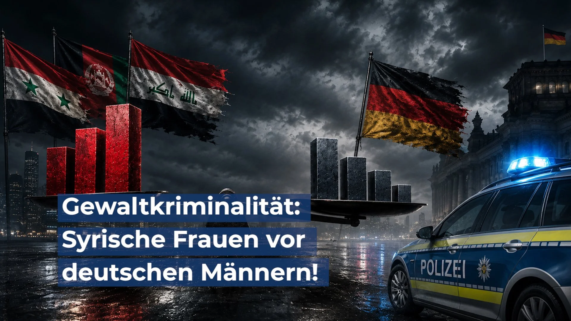 Gewaltkriminalität: Syrische Frauen vor deutschen Männern