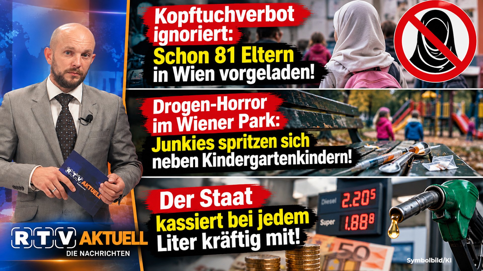 RTV AKTUELL vom Mittwoch dem 23. September 2026