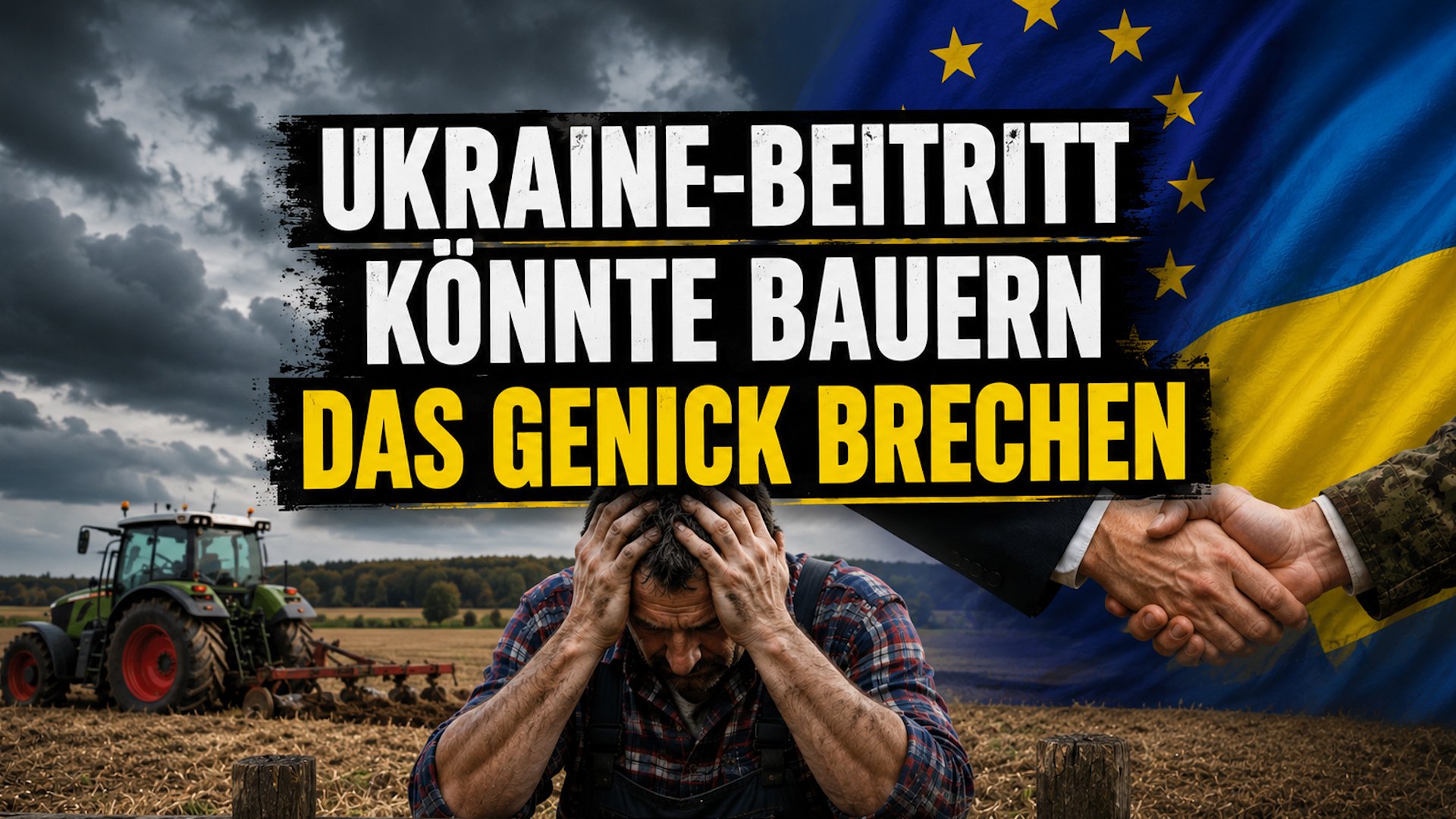 Ukraine-Beitritt könnte Bauern das Genick brechen