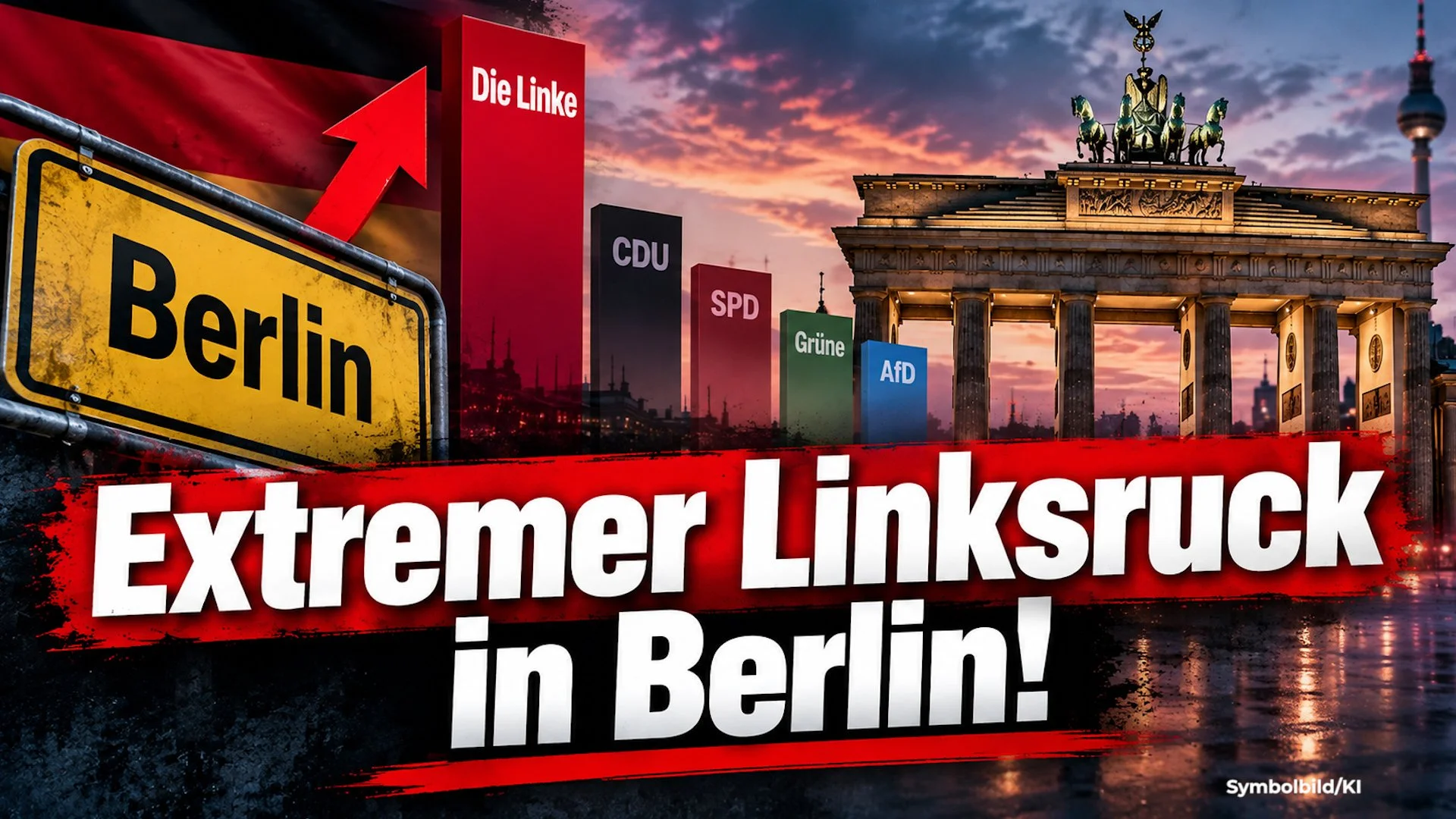 Extremer Linksruck in Berlin – Bei der FPÖ schrillen die Alarmglocken!