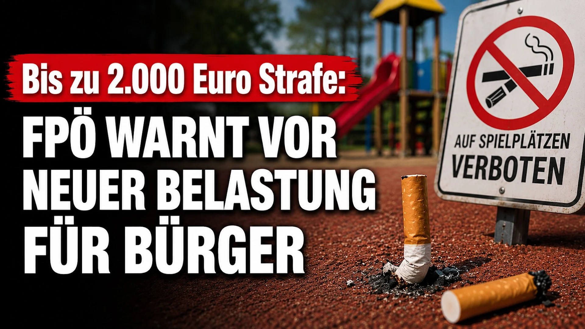 Bis zu 2.000 Euro Strafe: FPÖ warnt vor neuer Belastung für Bürger