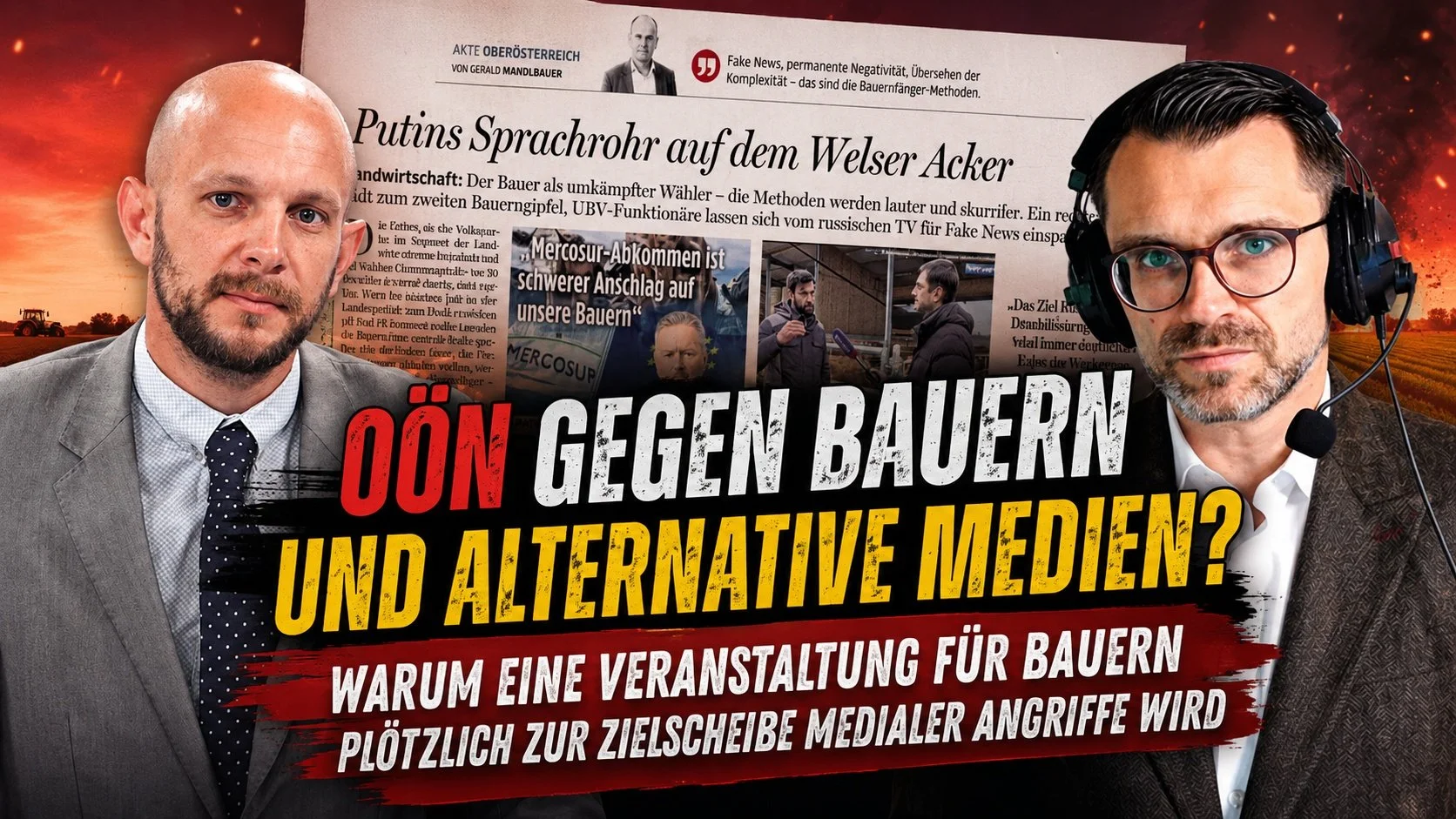 OÖN gegen Bauern und alternative Medien?