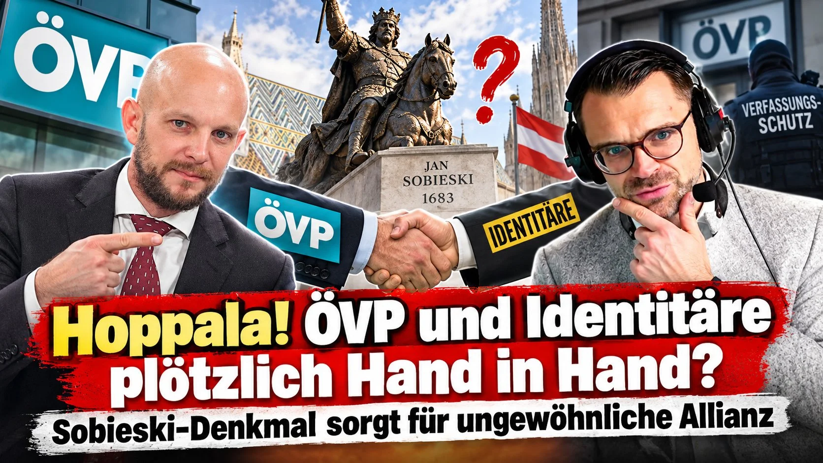 Hoppala! ÖVP und Identitäre plötzlich Hand in Hand?