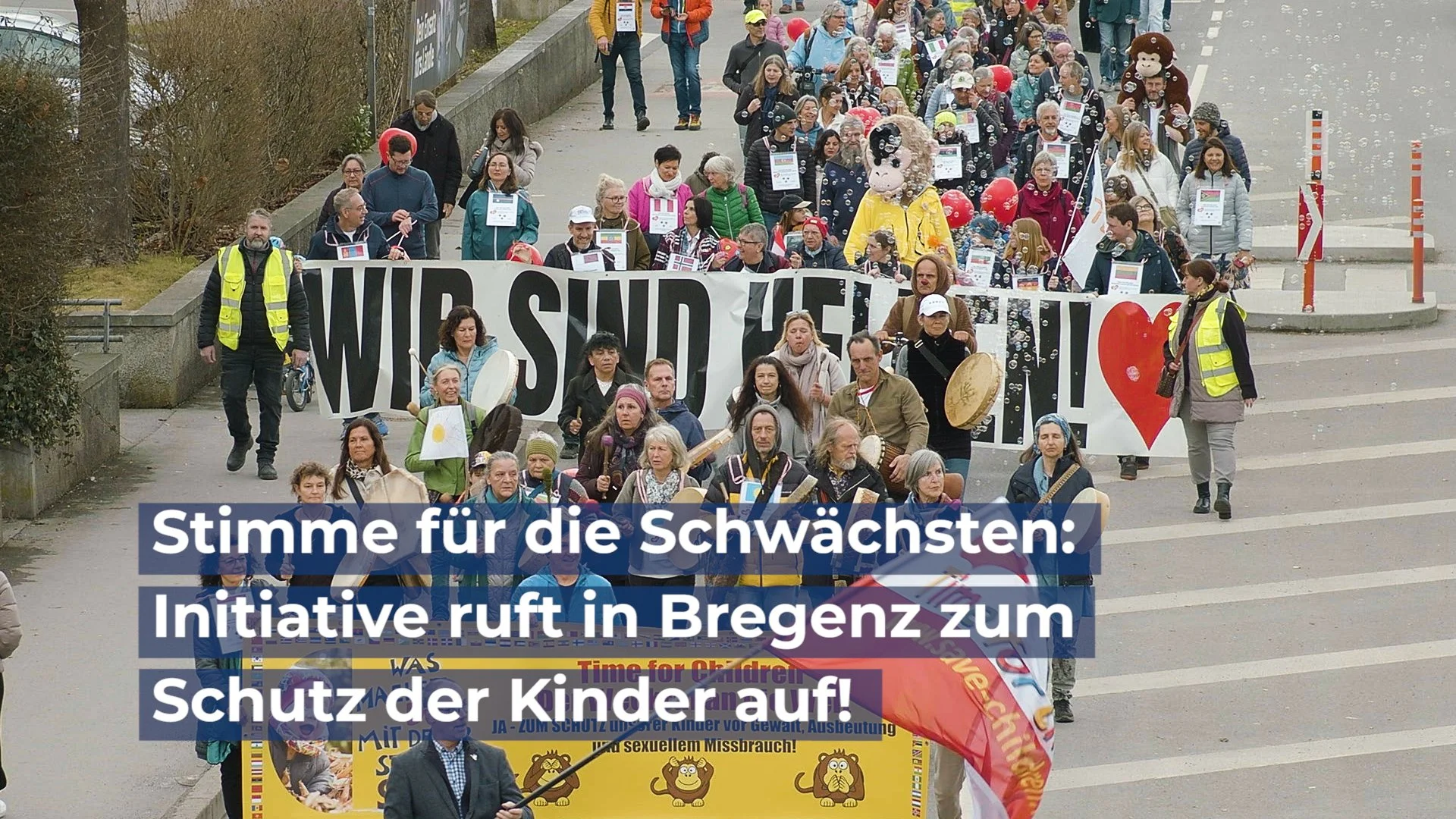 Stimme für die Schwächsten: Initiative ruft in Bregenz zum Schutz der Kinder auf