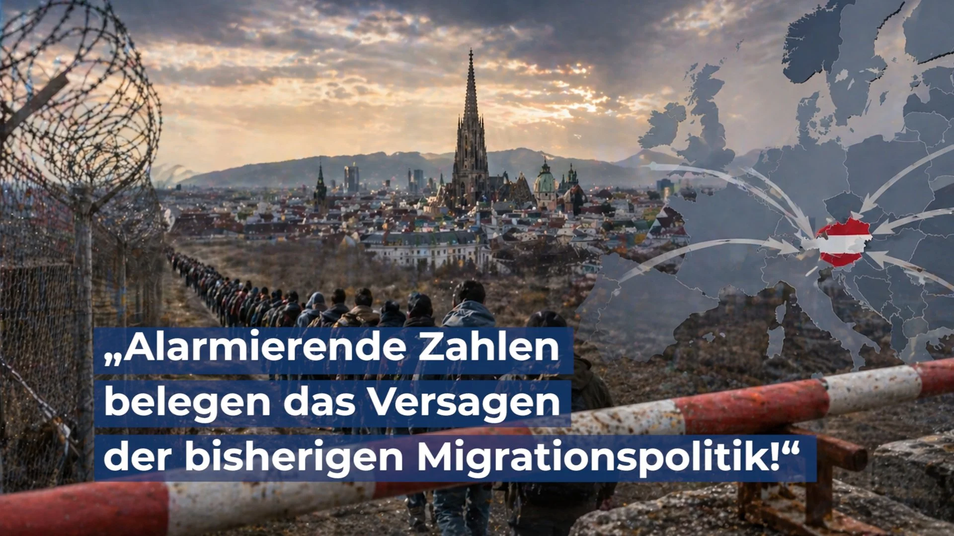 „Alarmierende Zahlen belegen das Versagen der bisherigen Migrationspolitik!“