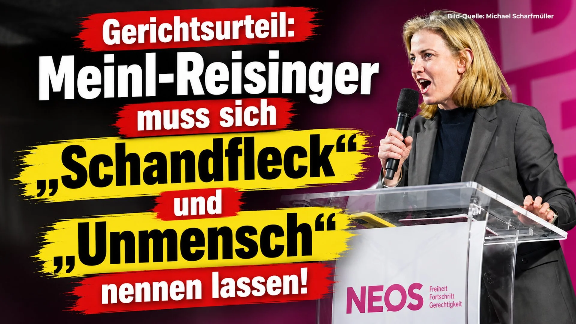 Meinl-Reisinger: Paukenschlag vor Gericht!