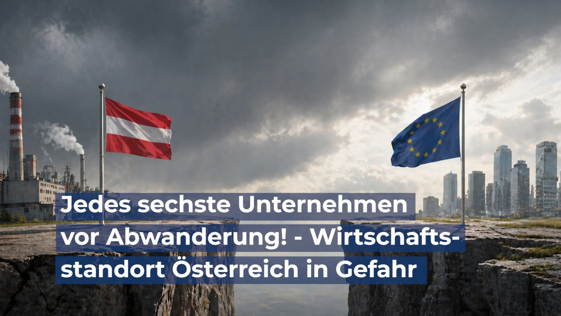 Wirtschaftsstandort Österreich in Gefahr: Jedes sechste Unternehmen vor Abwanderung!
