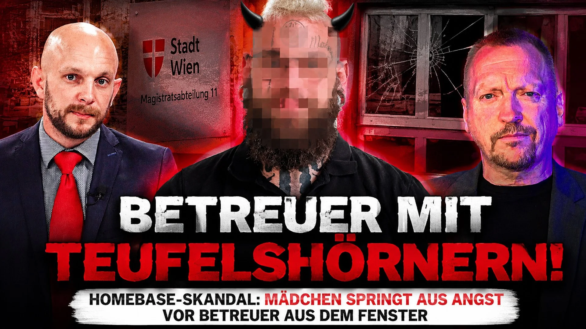 Betreuer mit Teufelshörnern!