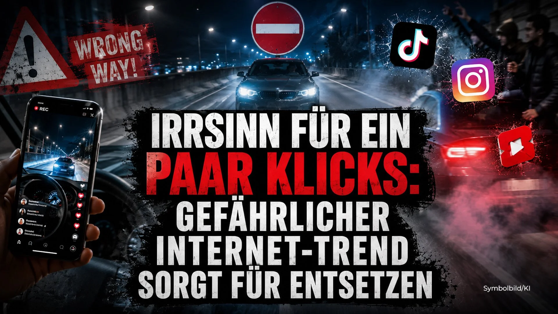 Irrsinn für ein paar Klicks: Gefährlicher Internet-Trend sorgt für Entsetzen