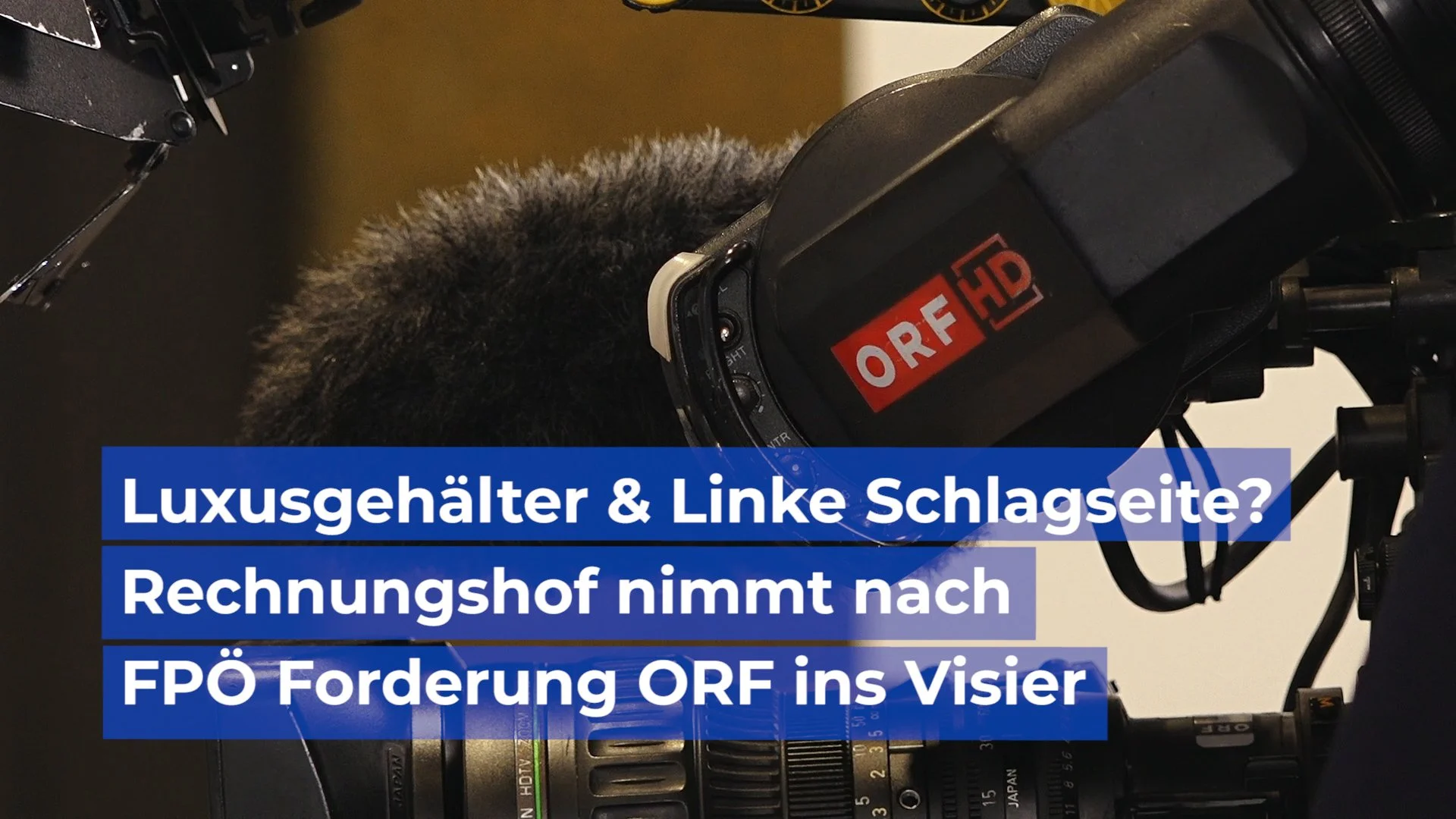 Rechnungshof nimmt nach FPÖ Forderung ORF ins Visier