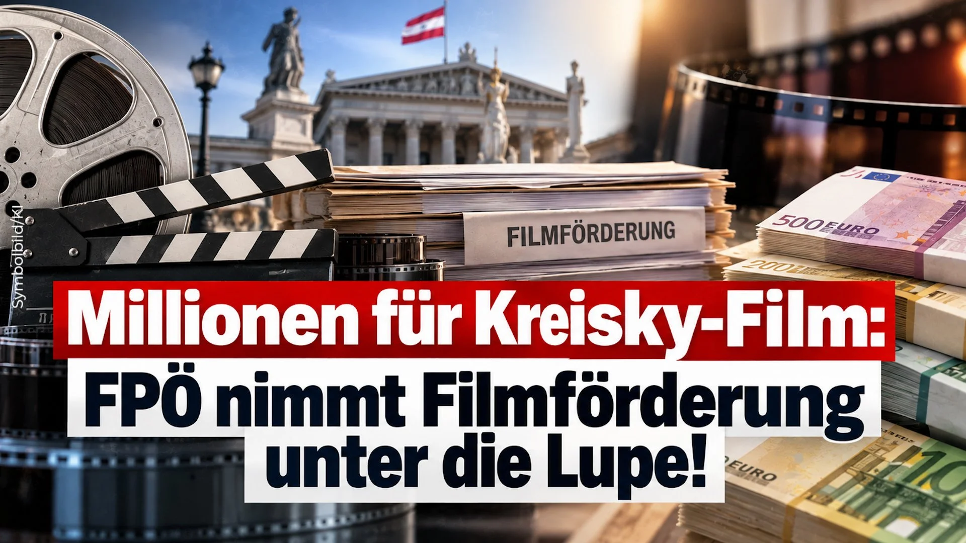 Millionen für Kreisky-Film: FPÖ nimmt Filmförderung unter die Lupe!