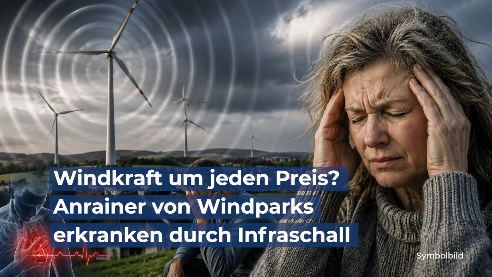 Windkraft um jeden Preis? - Anrainer von Windparks erkranken durch Infraschall