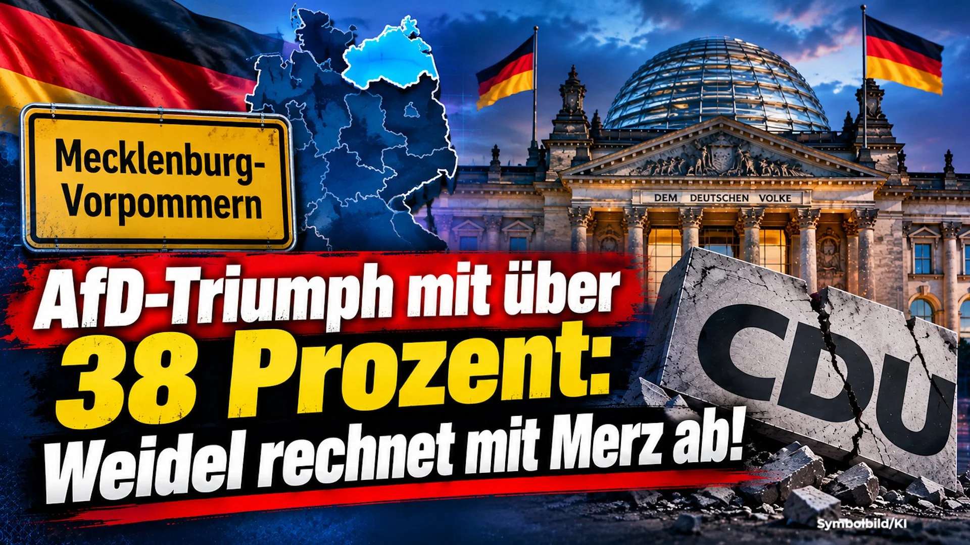 AfD-Triumph mit über 38 Prozent: Weidel rechnet mit Merz ab!
