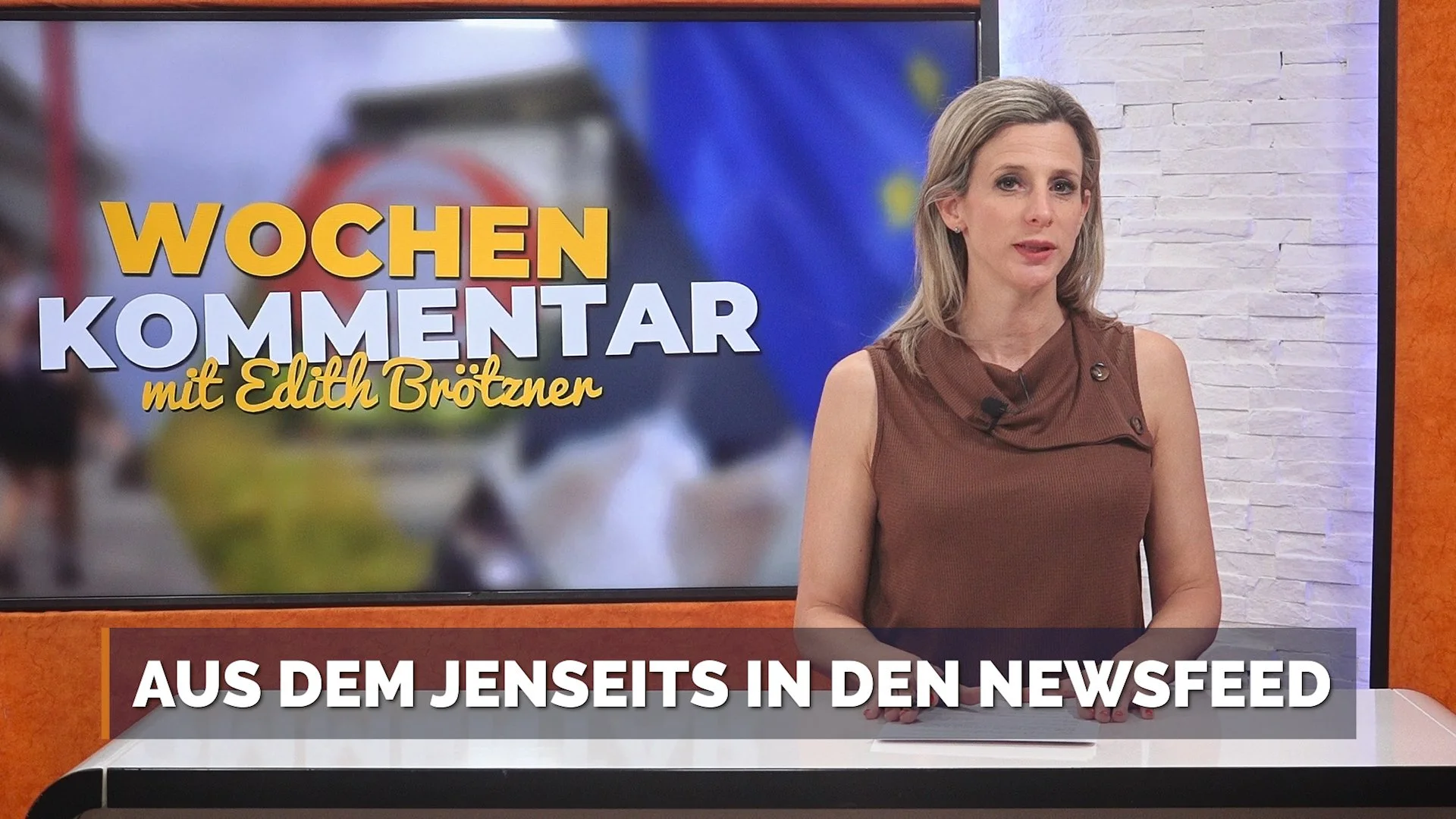 Aus dem Jenseits in den Newsfeed - Wochenkommentar mit Edith Brötzner