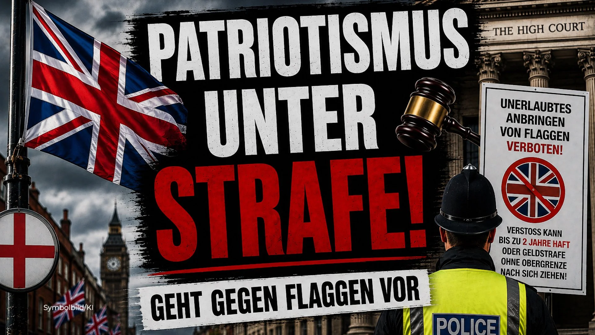 Patriotismus unter Strafe! Birmingham geht gegen Flaggen vor