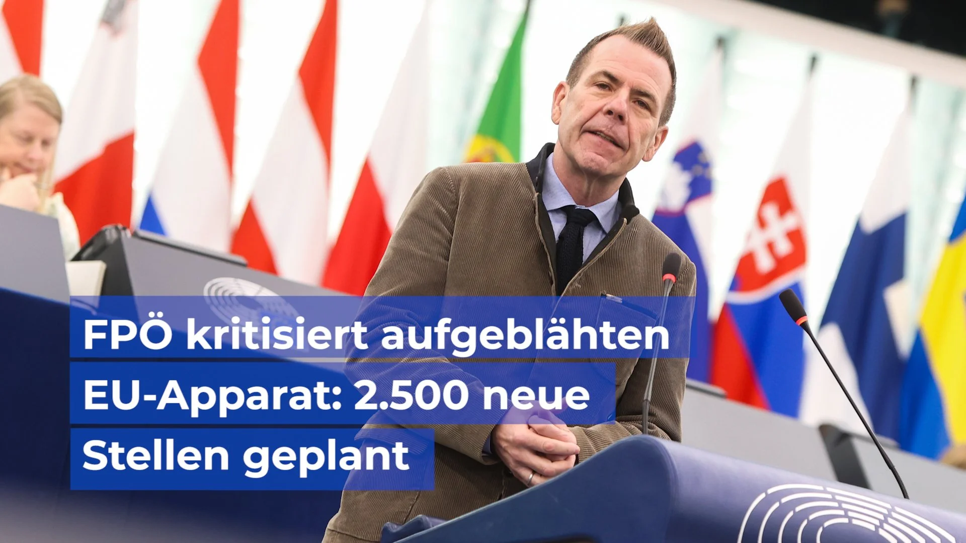FPÖ kritisiert aufgeblähten EU-Apparat: 2.500 neue Stellen geplant