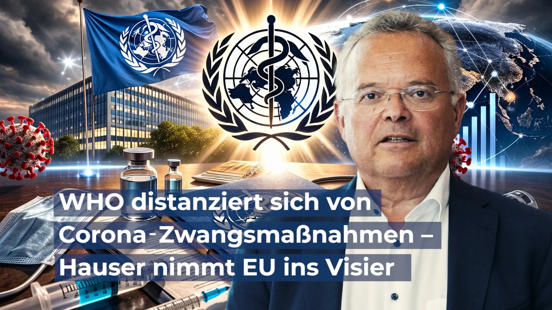 WHO distanziert sich von Corona‑Zwangsmaßnahmen – Hauser nimmt EU ins Visier