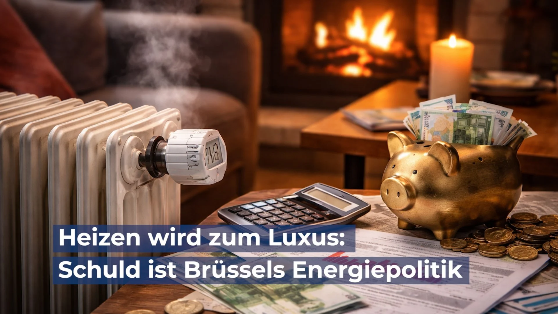 Heizen wird zum Luxus: Schuld ist Brüssels Energiepolitik