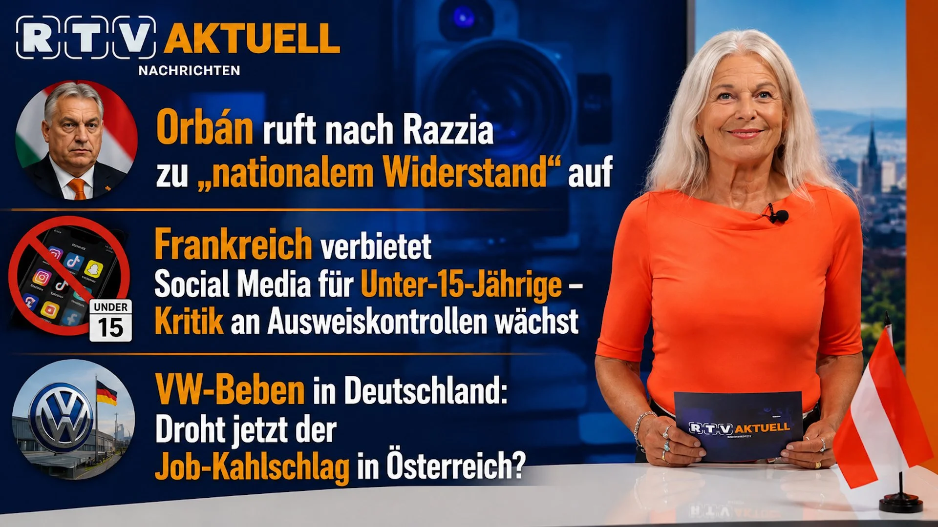 RTV AKTUELL vom Donnerstag dem 23. Juli 2026