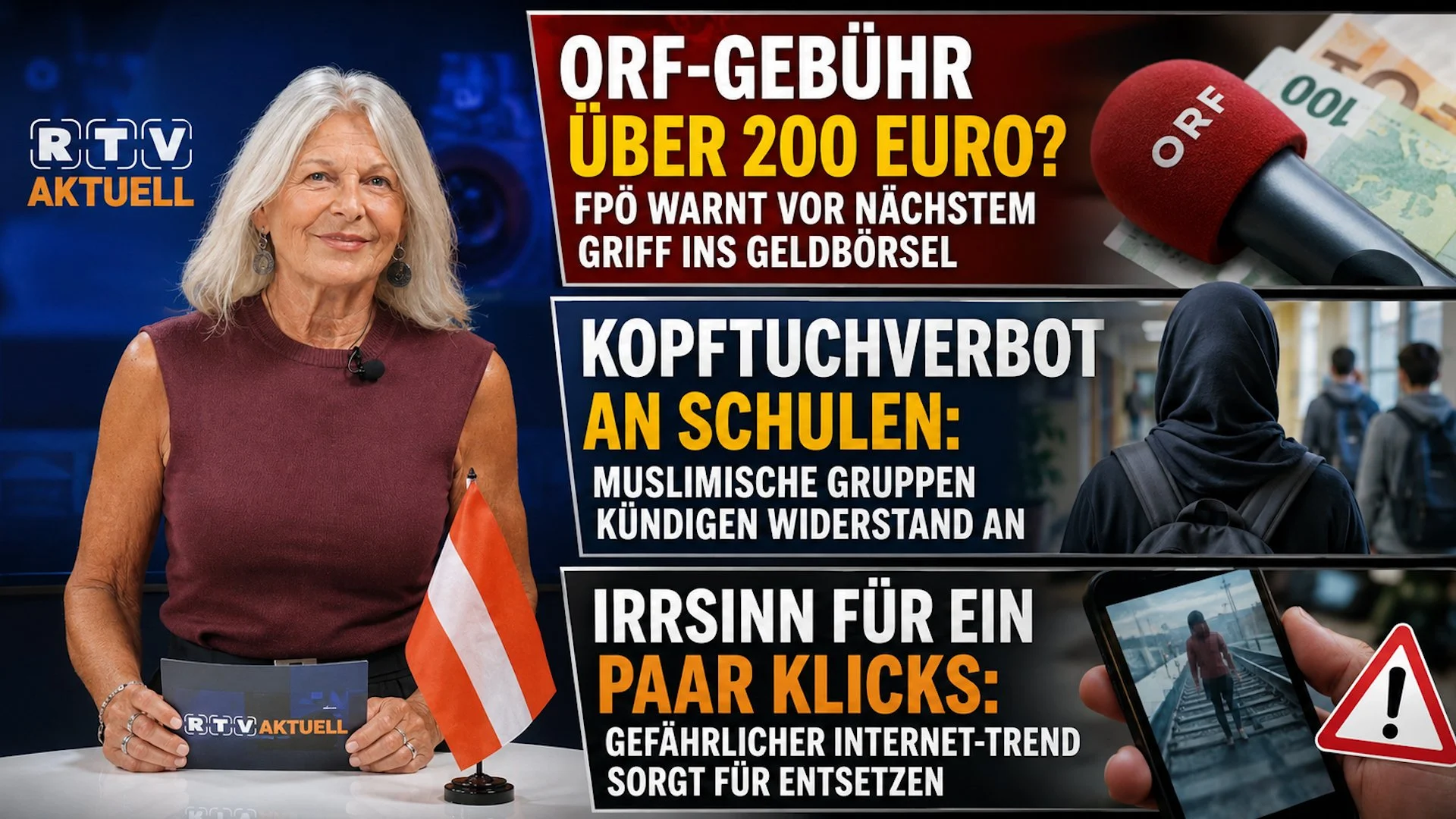 RTV AKTUELL vom Montag dem 24. August 2026