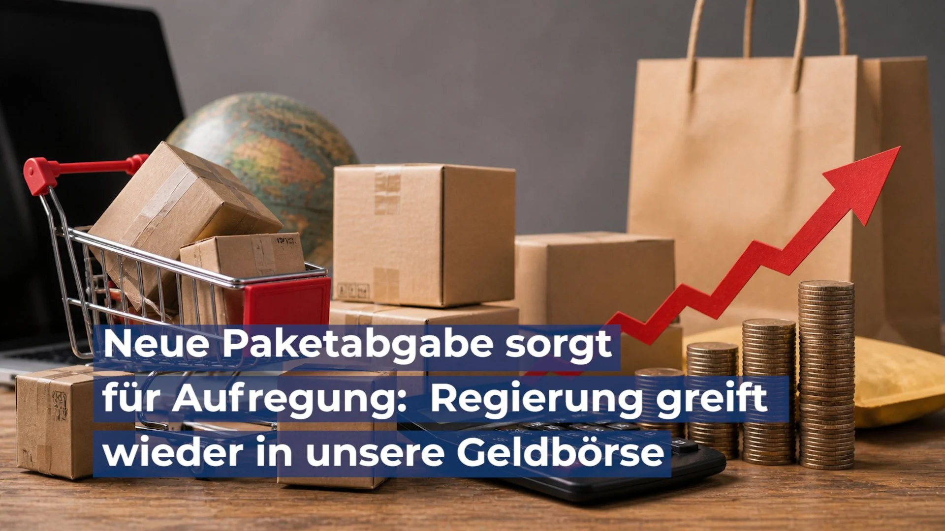 Neue Paketabgabe: Regierung greift Bürgern wieder in die Geldbörsen!