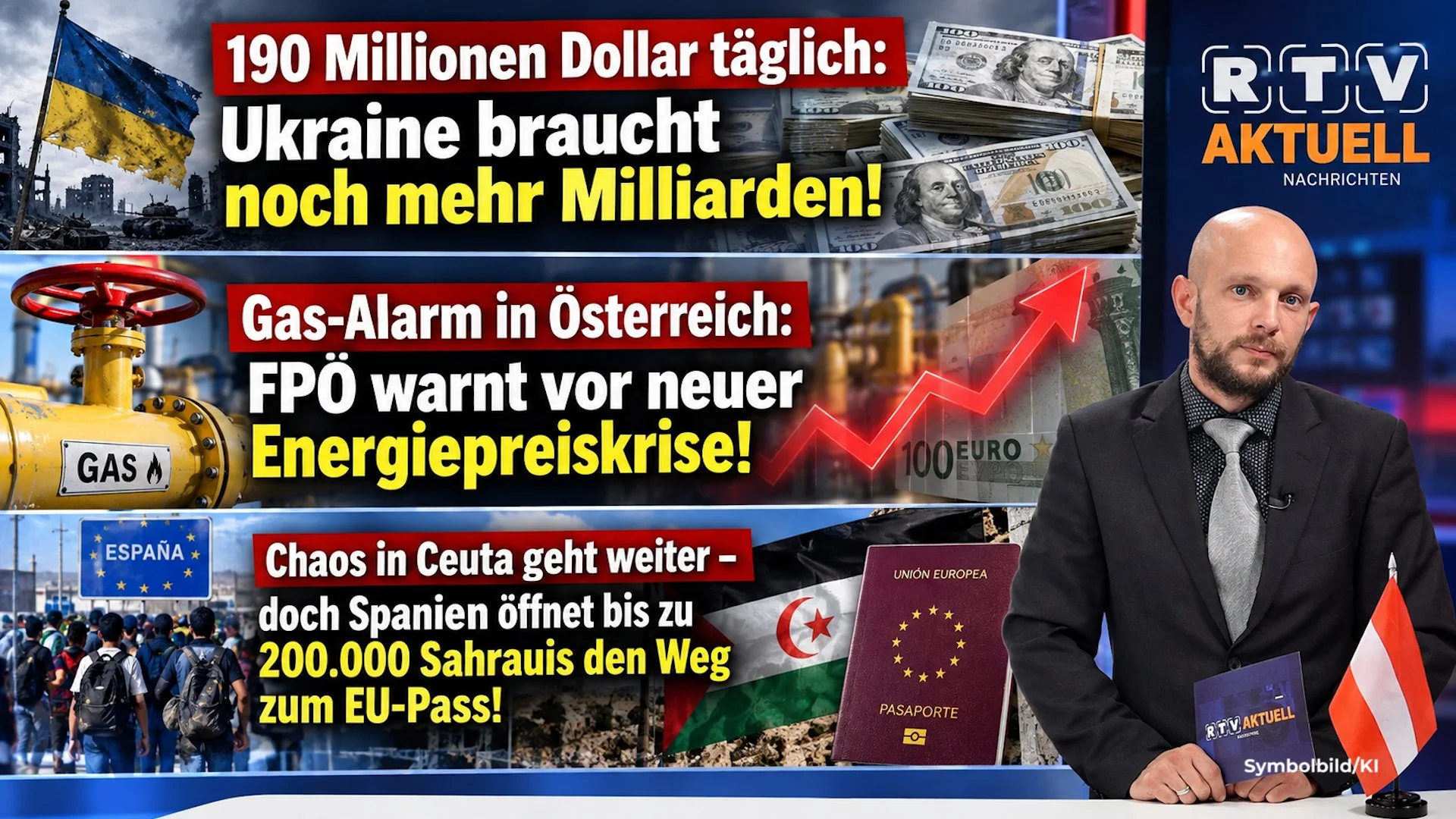 RTV AKTUELL vom Dienstag dem 15. September 2026