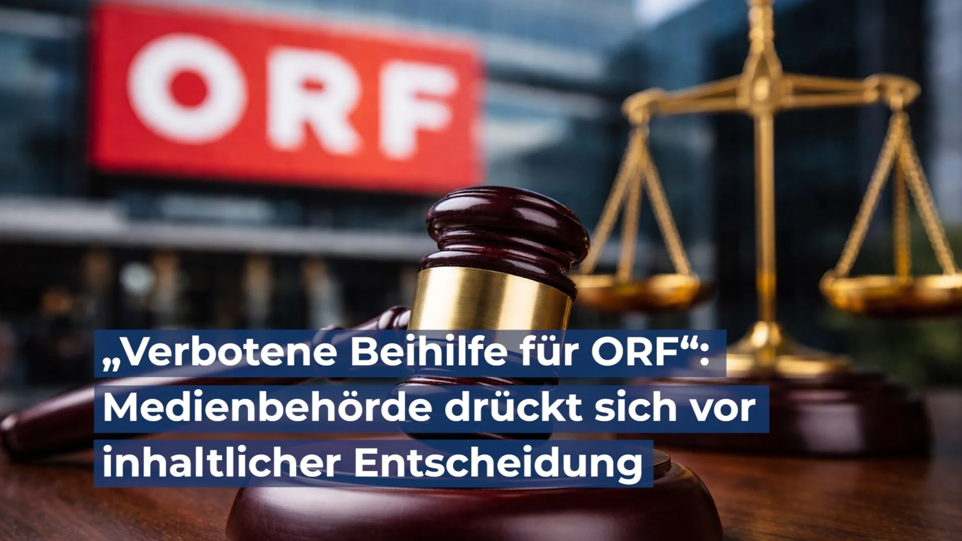 „Verbotene ORF-Beihilfe“ wird Fall für Justiz