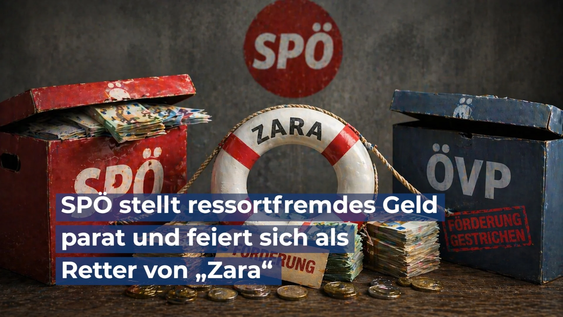 SPÖ stellt ressortfremdes Geld parat und feiert sich als Retter von „Zara“