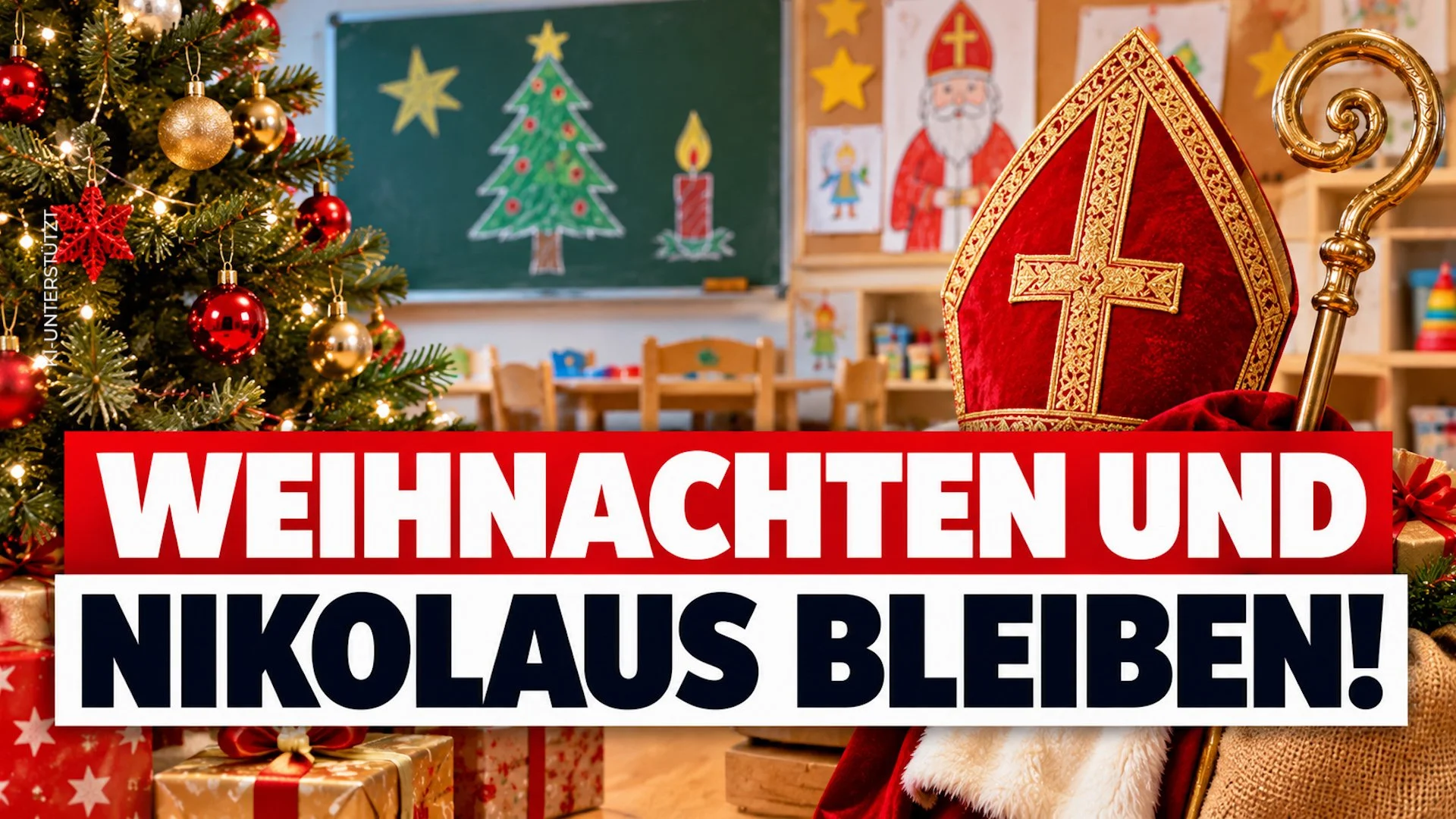 Weihnachten und Nikolaus bleiben!