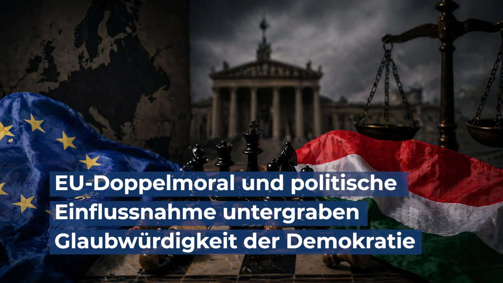 EU-Doppelmoral und politische Einflussnahme untergraben Glaubwürdigkeit der Demokratie