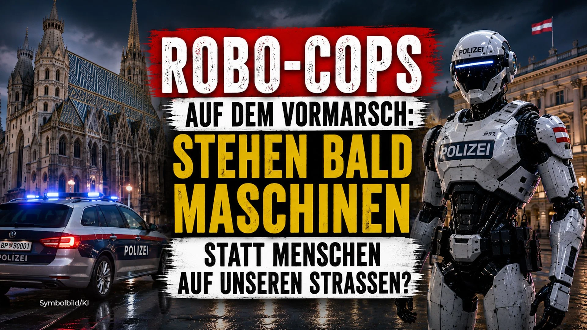 Robo-Cops auf dem Vormarsch: Stehen bald Maschinen statt Menschen auf unseren Straßen?