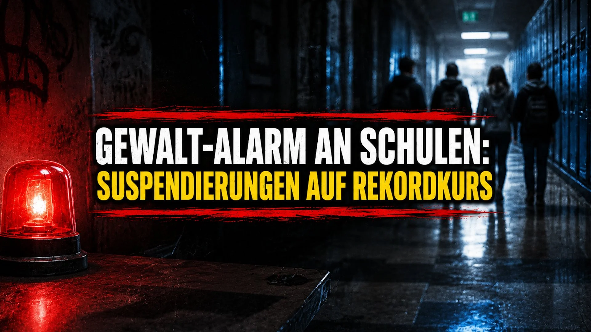Gewalt-Alarm an Schulen: Suspendierungen auf Rekordkurs