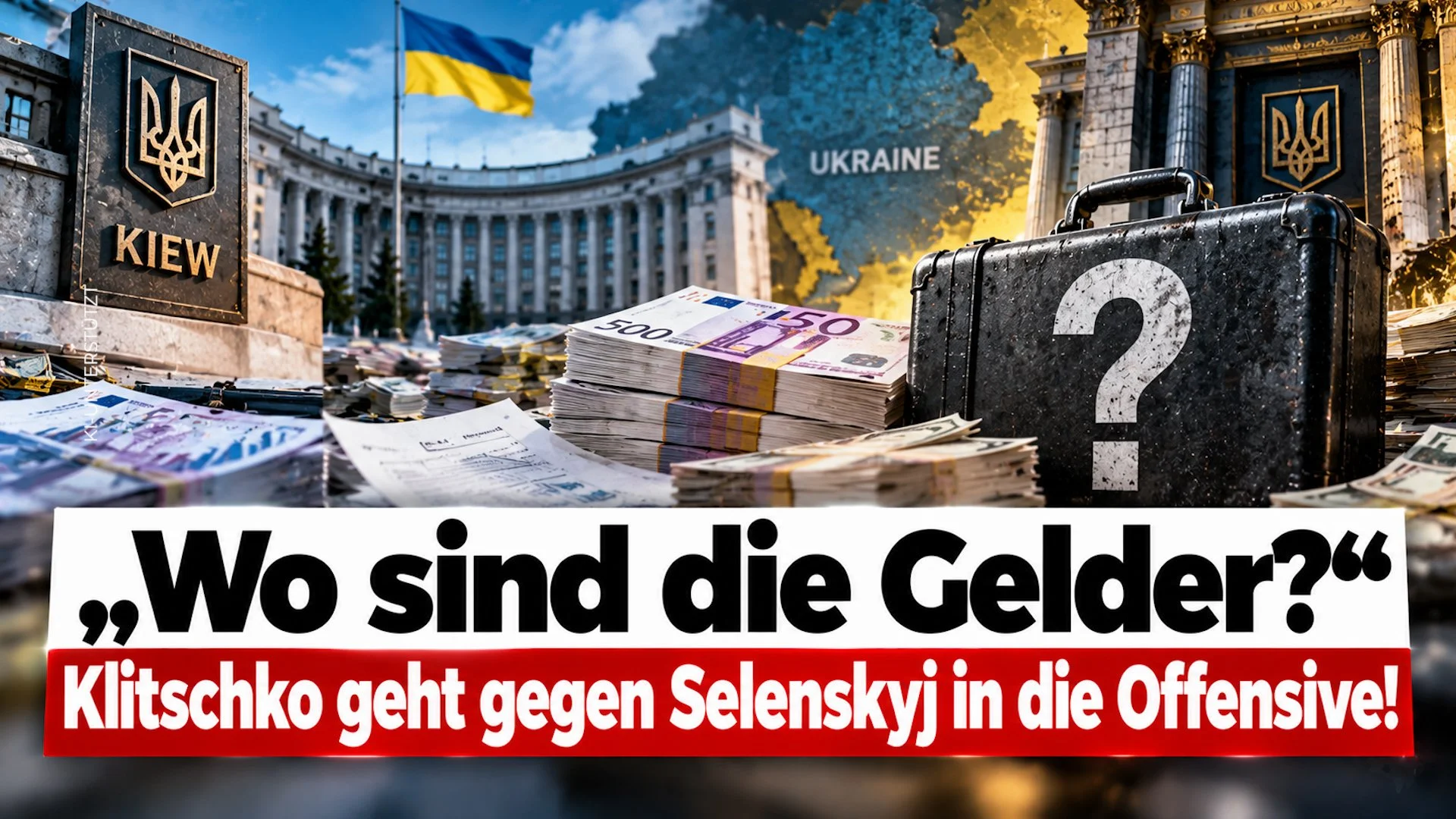 „Wo sind die Gelder?“ – Klitschko geht gegen Selenskyj in die Offensive!