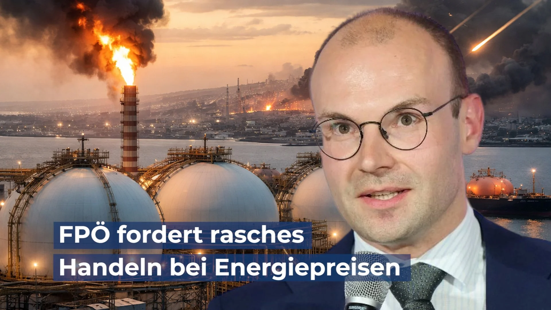 Nahost-Krise: Die Freiheitlichen fordern ein rasches Handeln gegen steigende Energiepreise