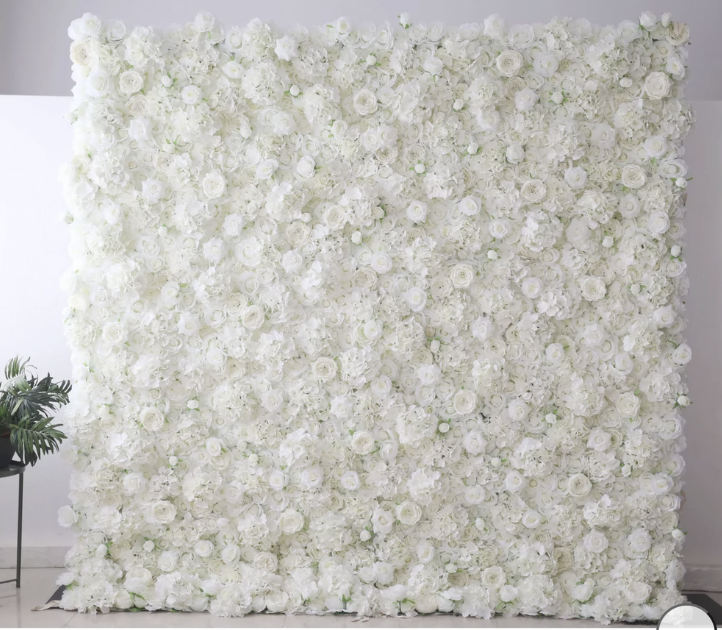 Why Winnipeg Brides Are Obsessed With White Flower Wall Rentals